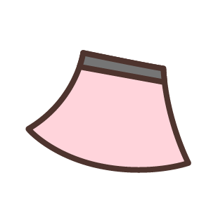 洋服のタイプ スカート