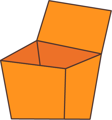 ぬいぐるみを入れる箱のイラスト